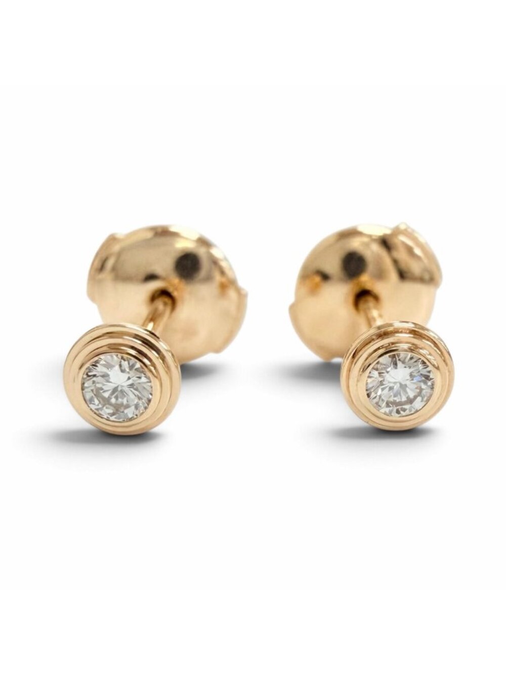 Cartier D'amour XS Diamond Earrings Pink Gold